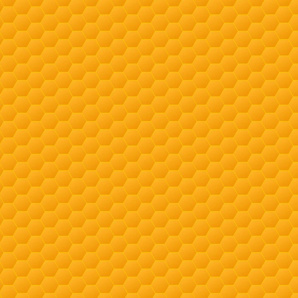 Motif nid d&#39;abeille jaune vecteur