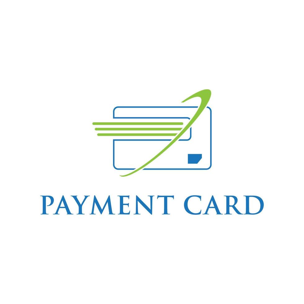 carte de paiement ou carte de crédit vecteur