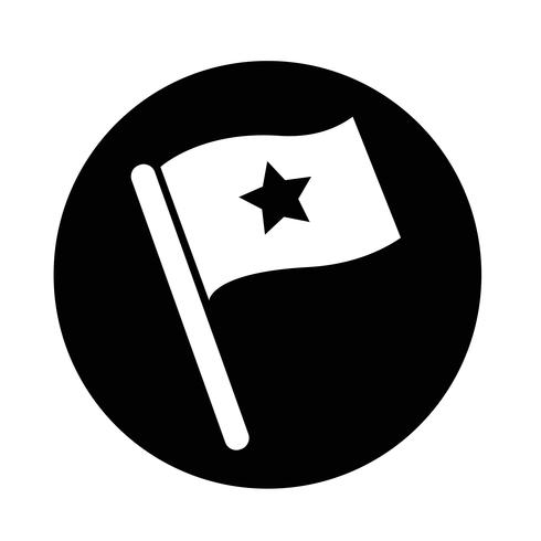 icône de drapeau vecteur