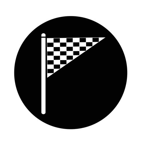 icône de drapeau vecteur