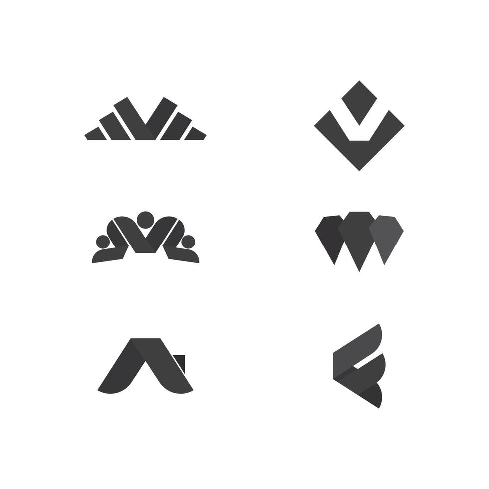 entreprise de conception de vecteur de type logo, entreprise, identité, création de logo d'icône de style