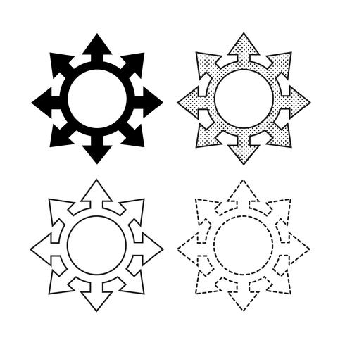 Vecteur d&#39;icône flèche