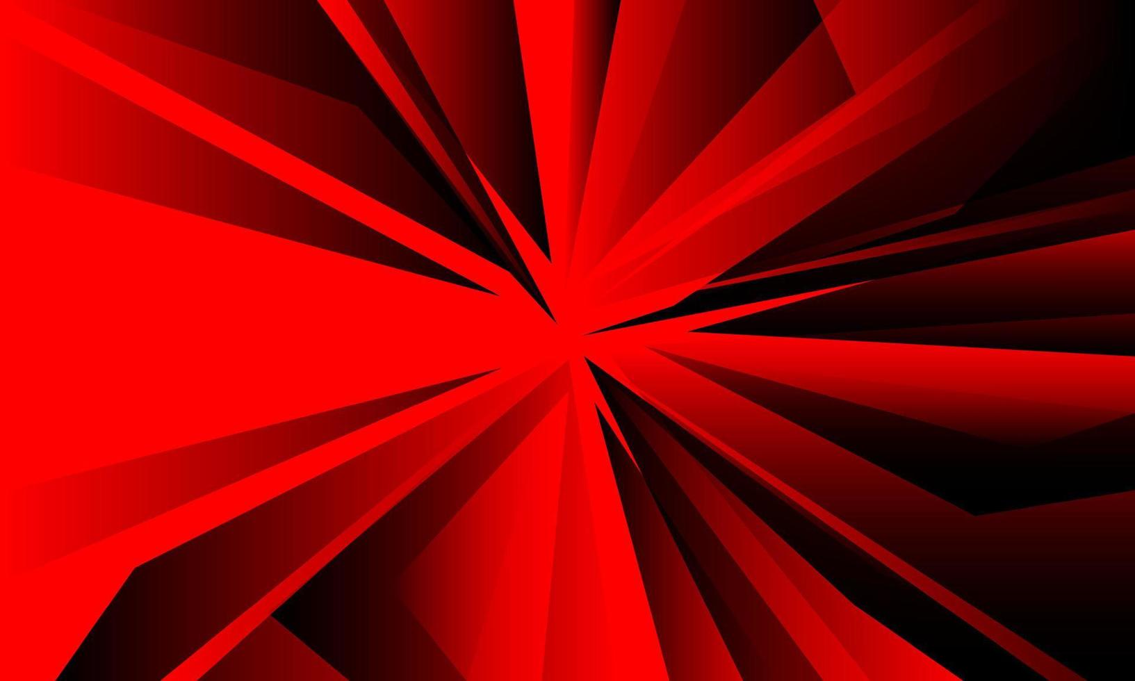 abstrait rouge noir polygone design géométrique luxe moderne vecteur de fond