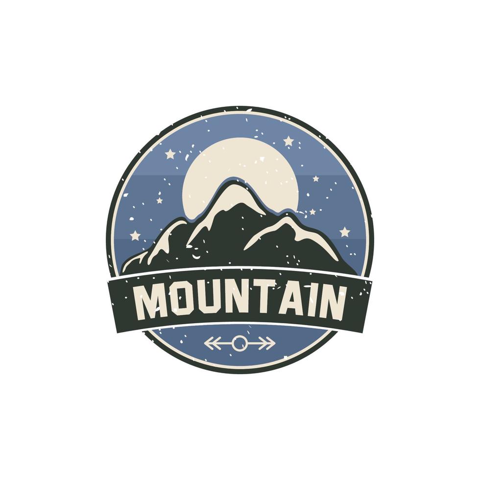 logo couleur pour le vecteur d'activités d'aventure ou de plein air