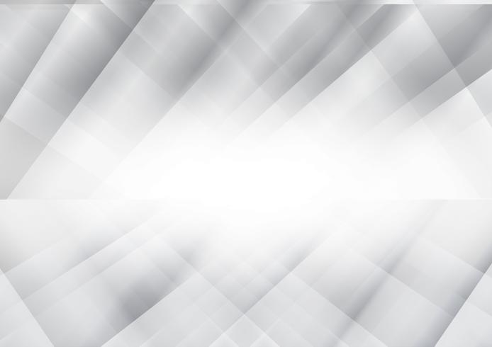 Abstrait géométrique gris et argenté, illustration vectorielle avec espace de copie, design moderne vecteur