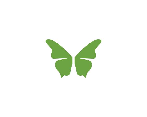 Papillon conceptuel simple, icône colorée. Logo. Illustration vectorielle vecteur