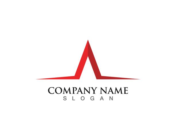 Une icône de lettre Logo Business Template Vector