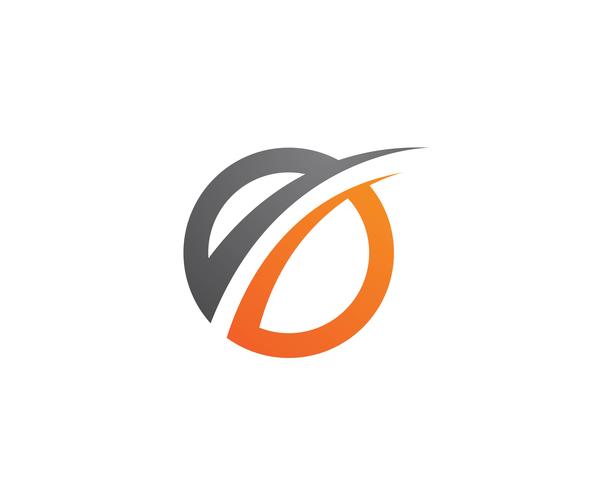 Modèle de logo de finance d&#39;entreprise vecteur