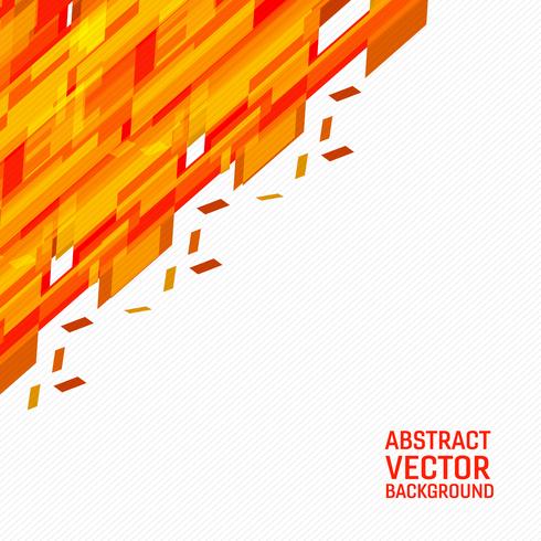 Abstrait géométrique de vecteur orange. Nouvelle texture de fond avec un design d&#39;espace de copie pour votre entreprise.