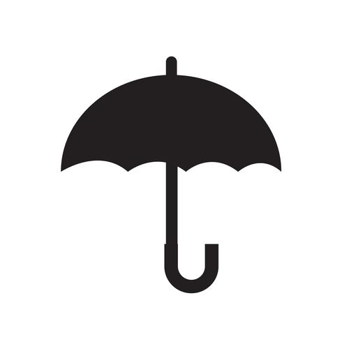 Parapluie icône vector illustration