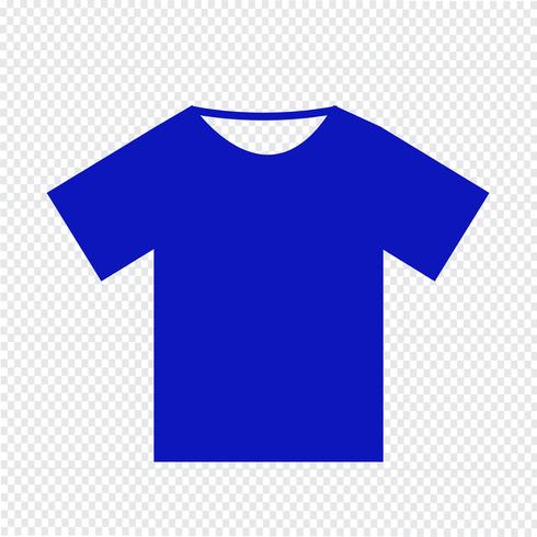 Tshirt icon Illustration vectorielle vecteur