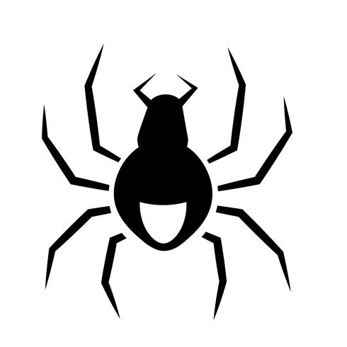 Vecteur d&#39;icône araignée