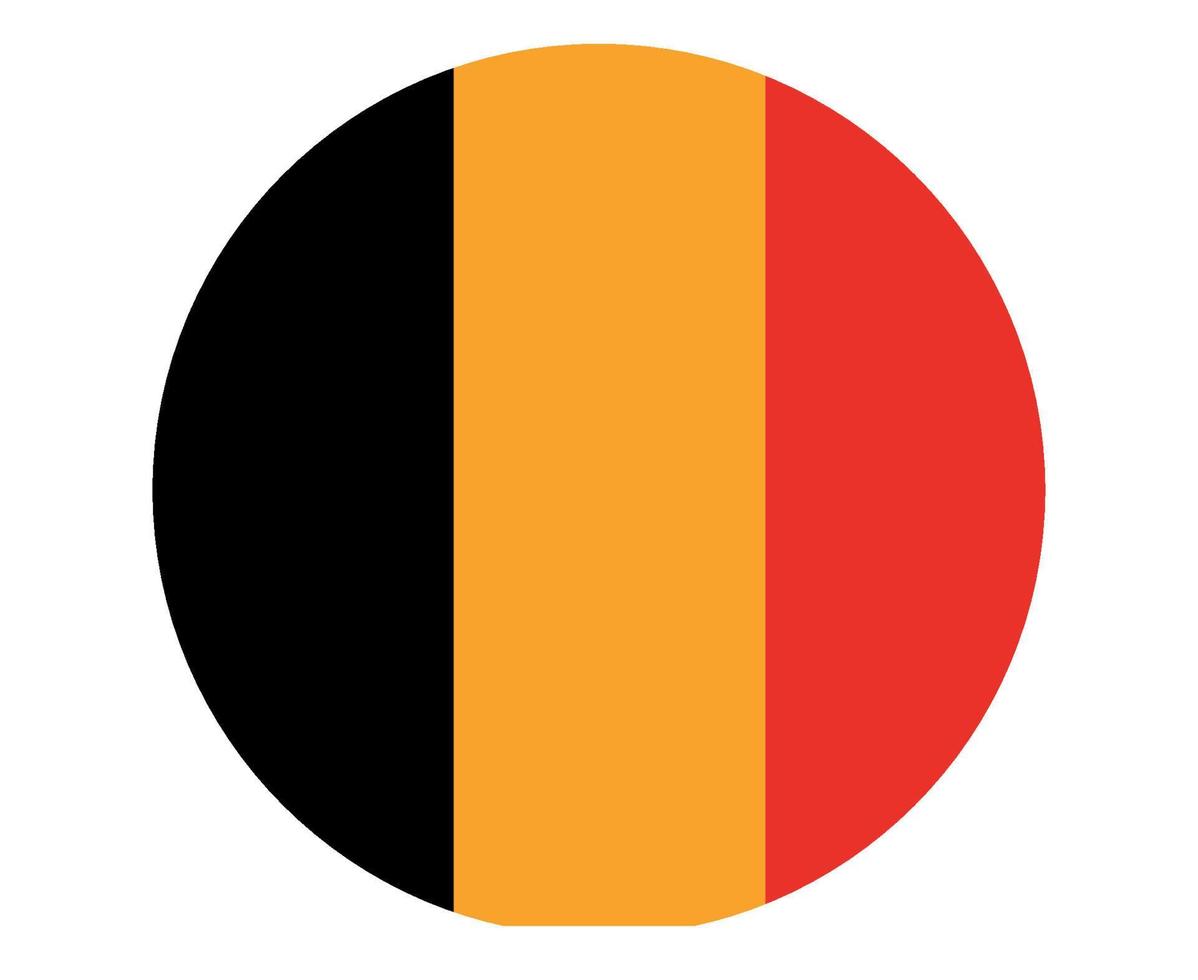 belgique drapeau national europe emblème icône illustration vectorielle élément de conception abstraite vecteur