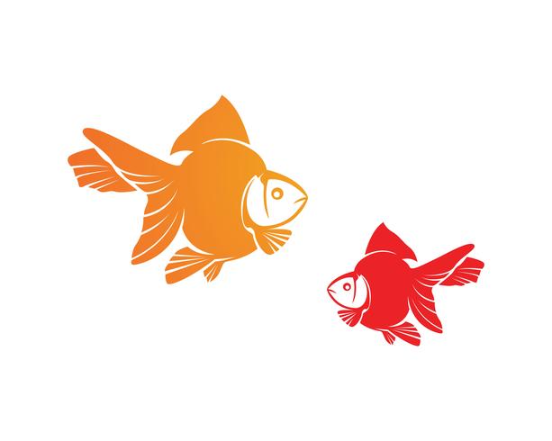 Modèle de logo de poisson. Symbole de vecteur créatif du club de pêche ou en ligne