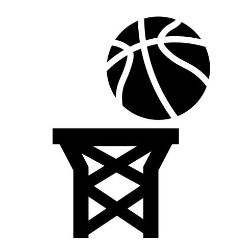 Basketball Points Icon Vecteur