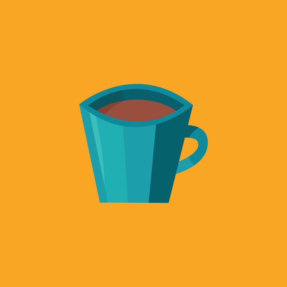 illustration vectorielle de tasse de café vecteur