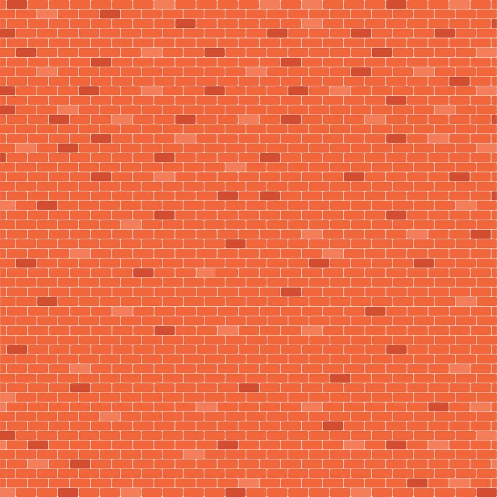 modèle de mur de briques rouges vecteur