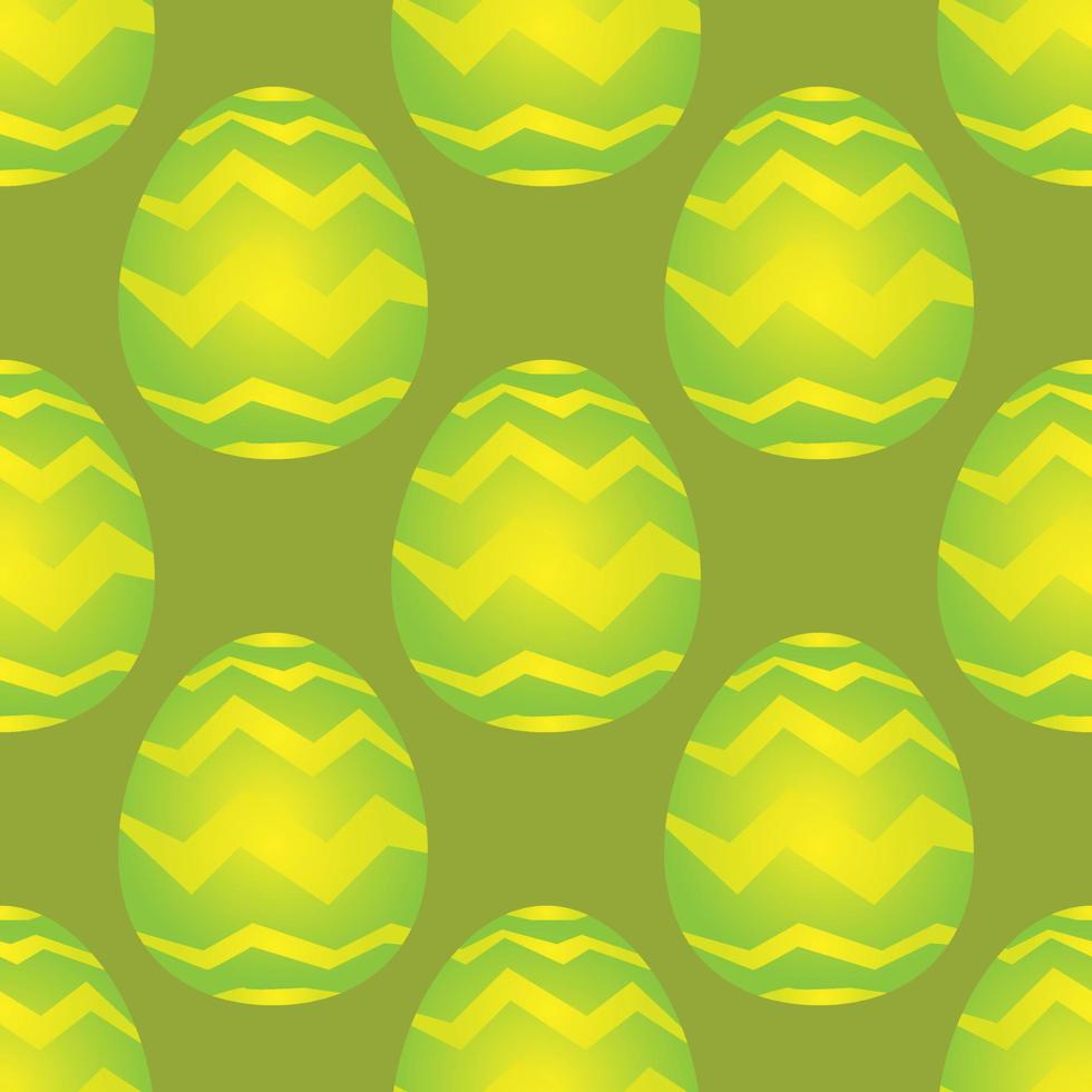 fond de Pâques. motif vectoriel continu coloré avec des oeufs de Pâques.