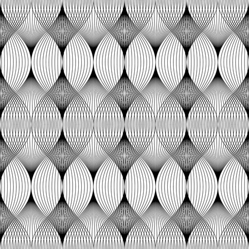 Des lignes géométriques abstraites sans soudure de fond. vecteur