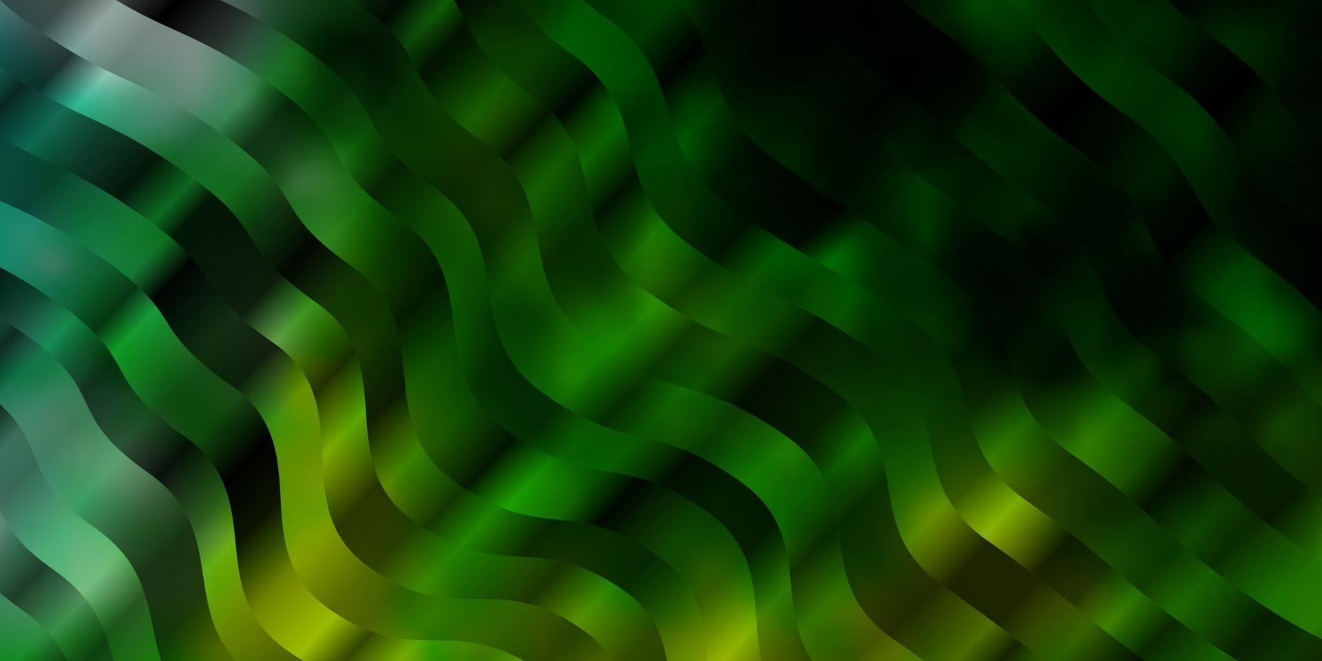 fond de vecteur vert clair, jaune avec des lignes pliées.