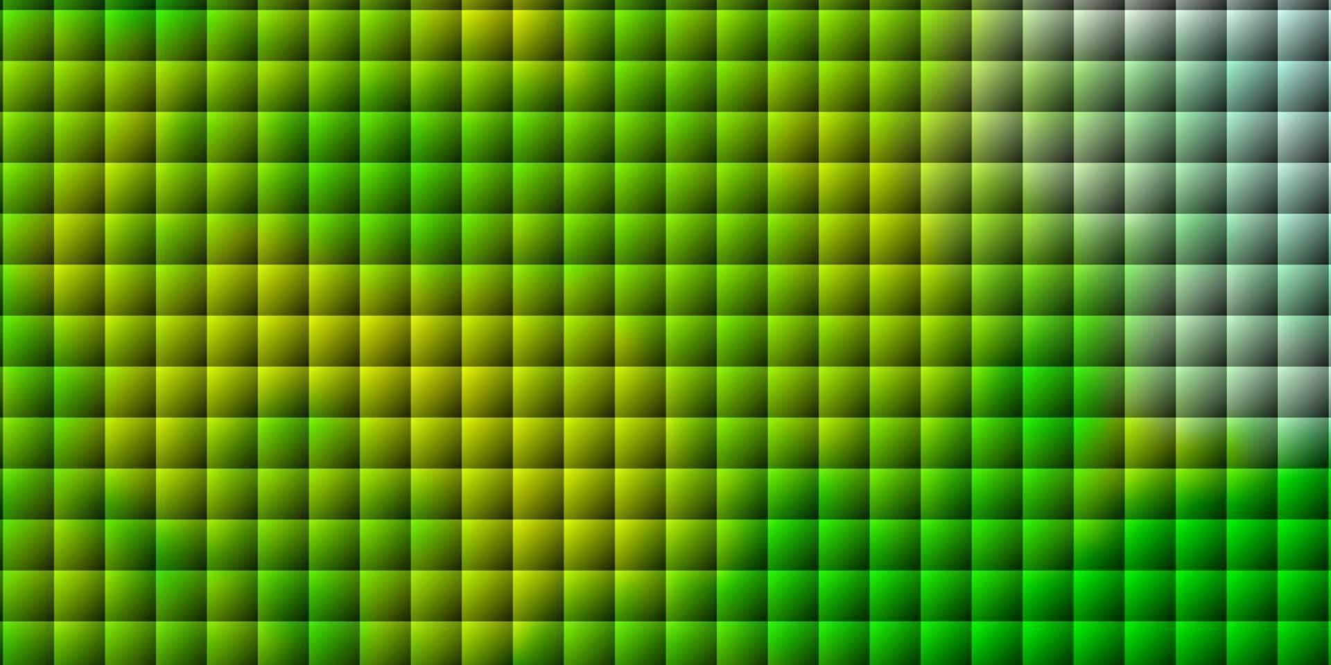 modèle vectoriel vert clair, jaune avec des rectangles.