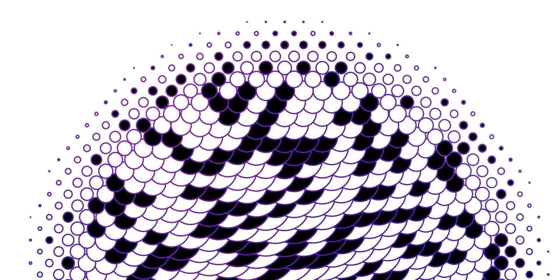 modèle vectoriel violet foncé, rose avec des cercles.