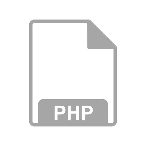 Icône Vector PHP