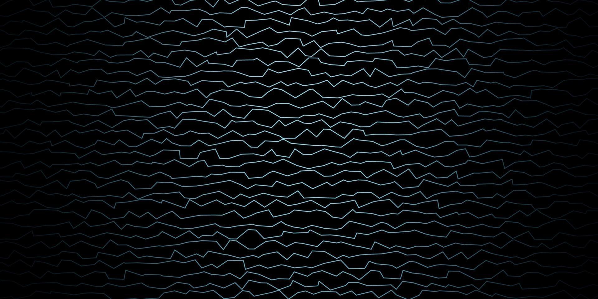 fond de vecteur bleu foncé avec des lignes pliées.