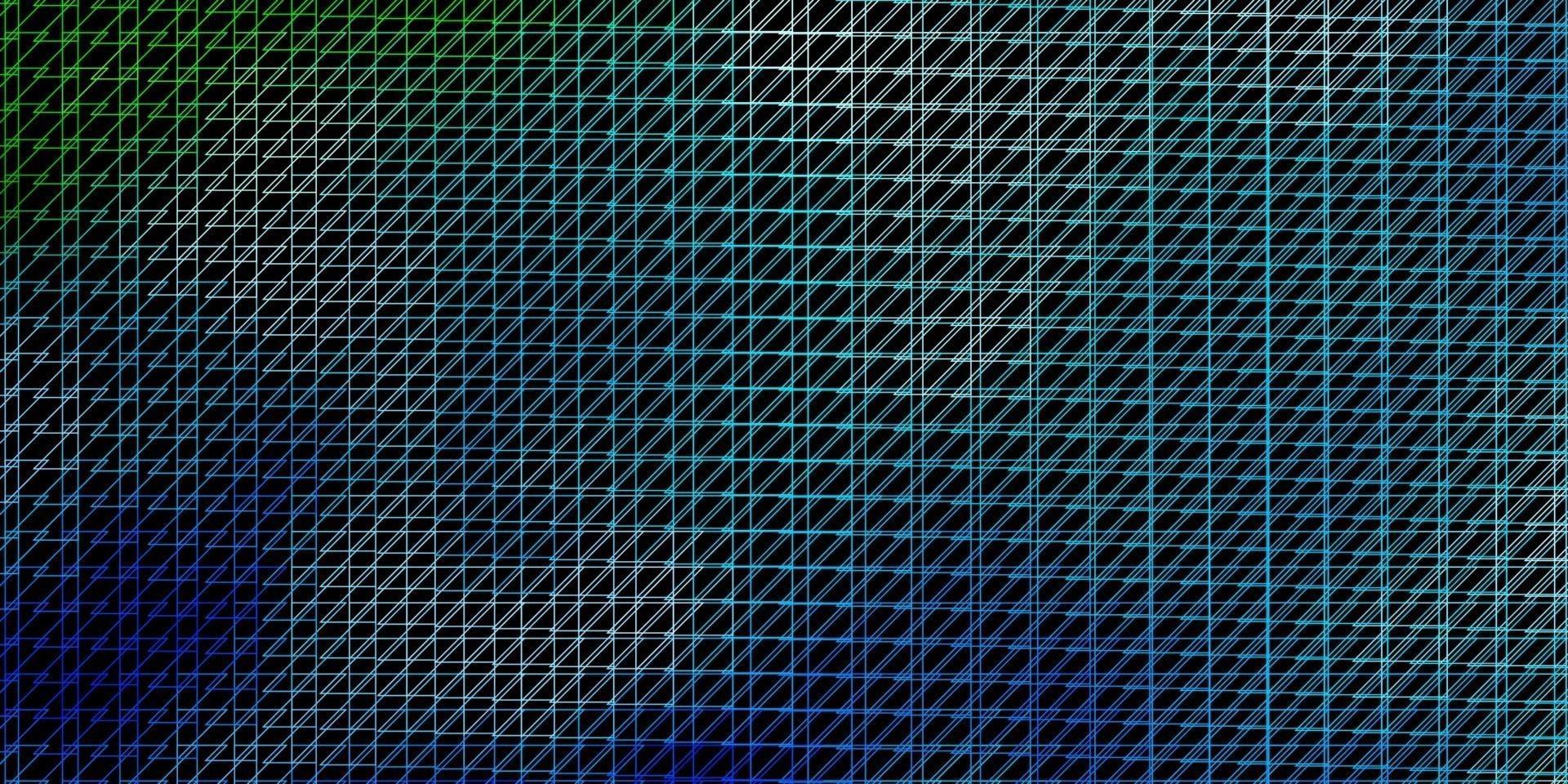 disposition de vecteur bleu foncé, vert avec des lignes.