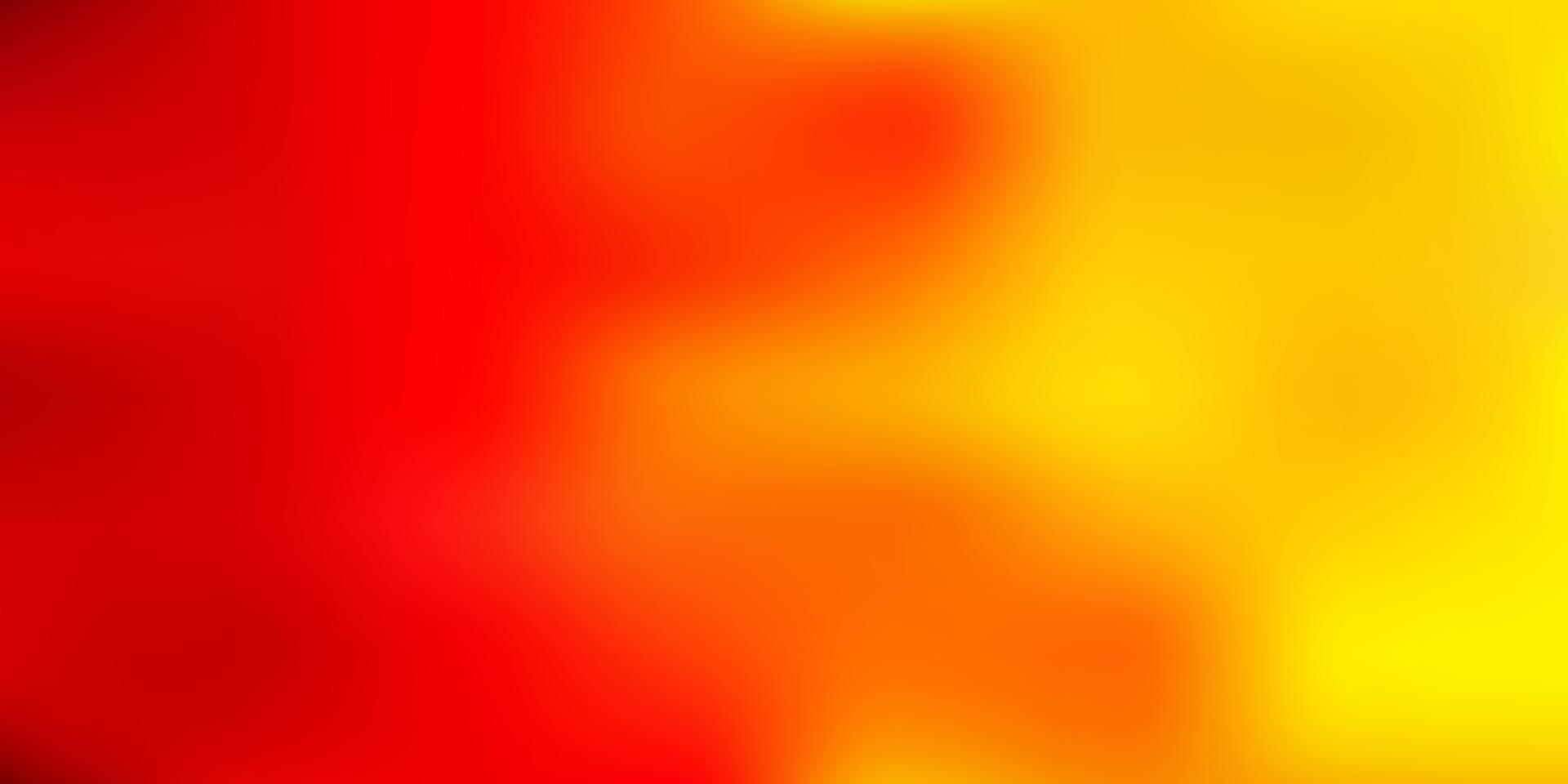 motif de flou abstrait vecteur orange clair.