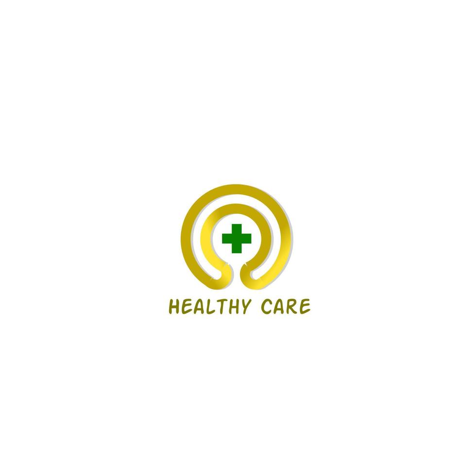 conception de logo de santé pour les hôpitaux, les cliniques, les magasins de santé, les organisations, formulaire medkit eps 10 vecteur