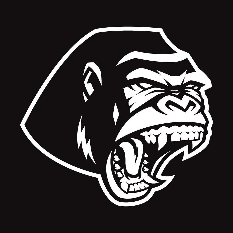 logo vectoriel gorille