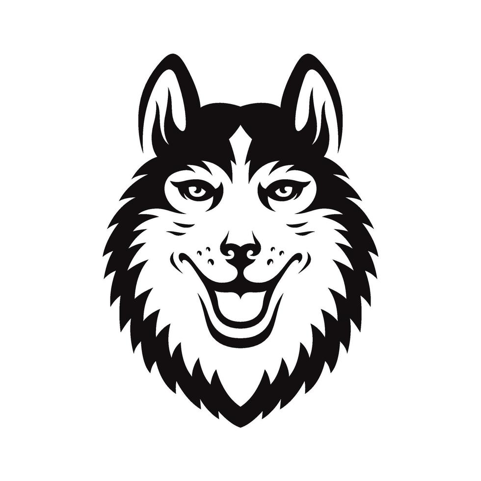 logo vectoriel husky