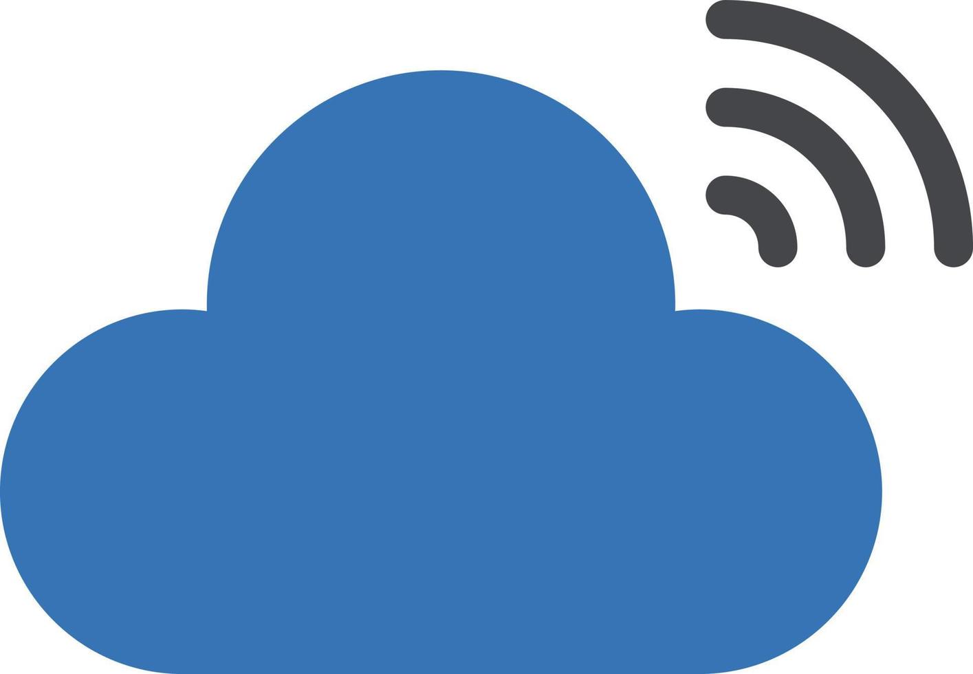 illustration vectorielle de nuage sur un arrière-plan. symboles de qualité supérieure. icônes vectorielles pour le concept ou la conception graphique. vecteur