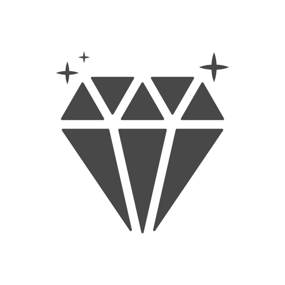 diamant pour illustration d'amour vecteur