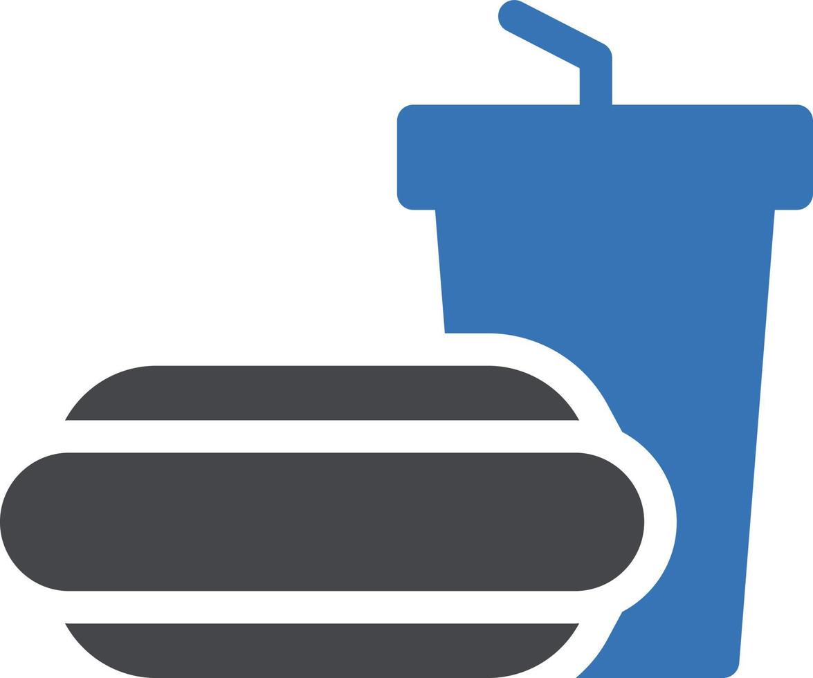illustration vectorielle de hamburger sur un arrière-plan. symboles de qualité supérieure. icônes vectorielles pour le concept ou la conception graphique. vecteur