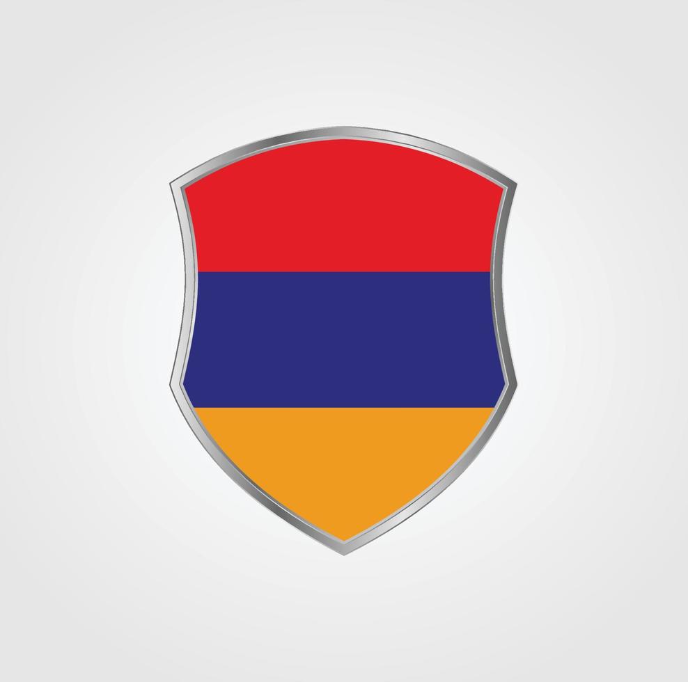 conception du drapeau arménien vecteur