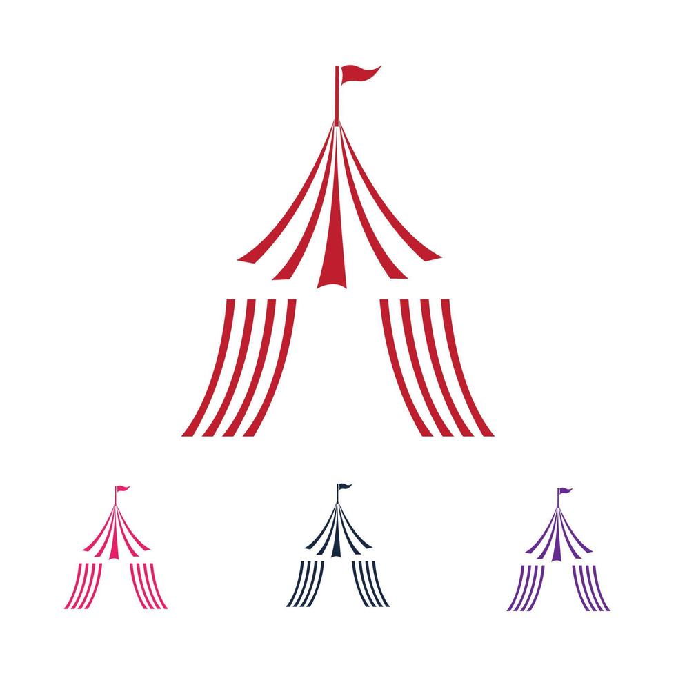 vecteur de logo de cirque