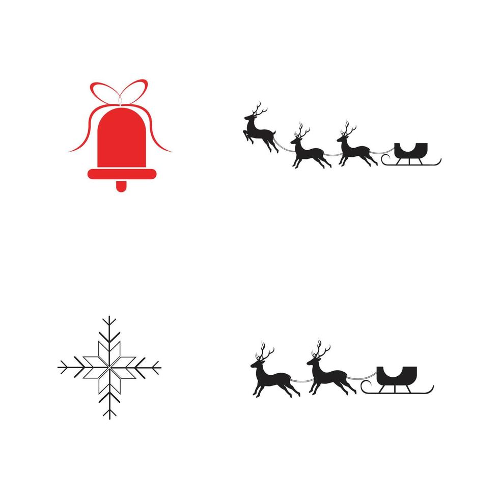 vecteur de logo de noël