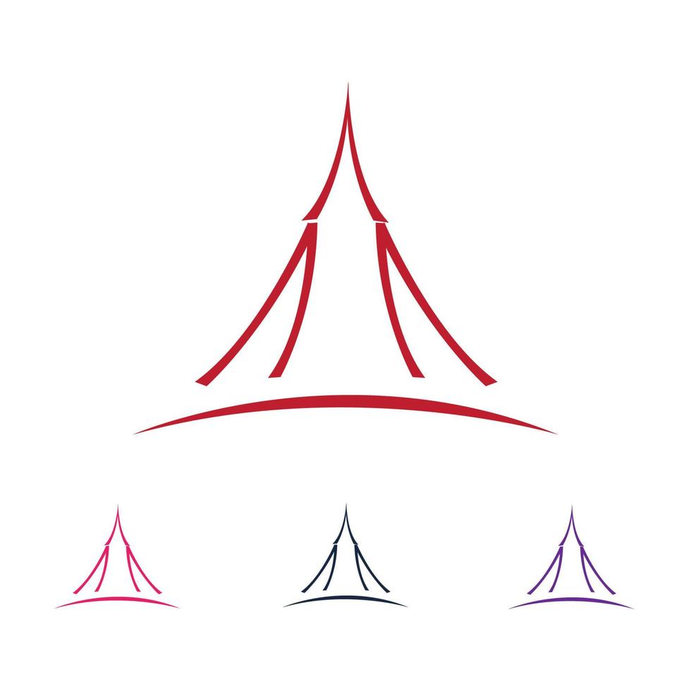 vecteur de logo de cirque