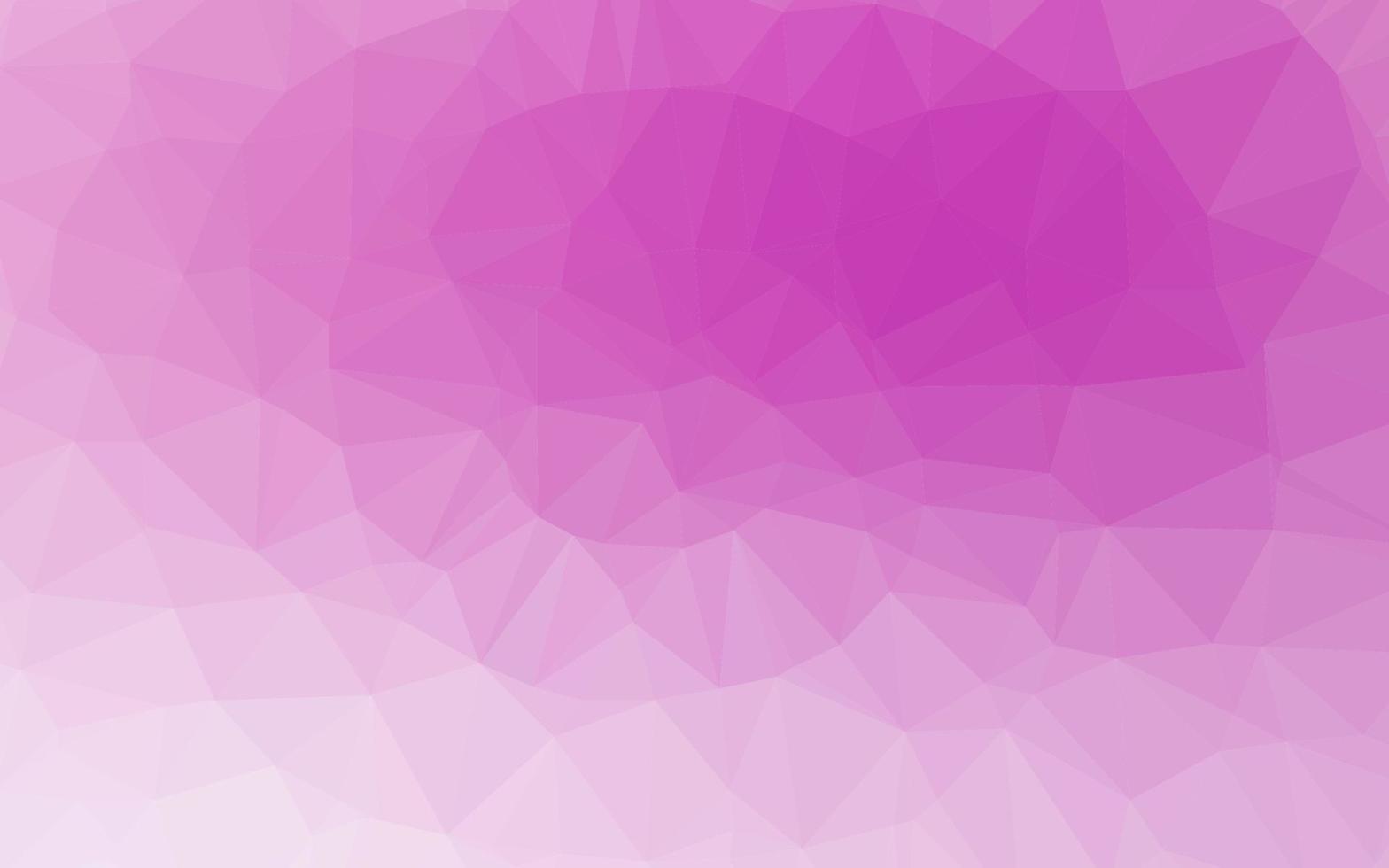 modèle polygonal de vecteur violet clair.