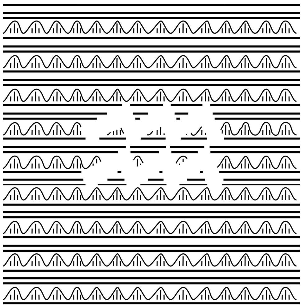 illustration vectorielle de signe du zodiaque, dessin au trait d'espace négatif, vecteur