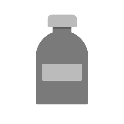 Icône de bouteille de médicament de vecteur