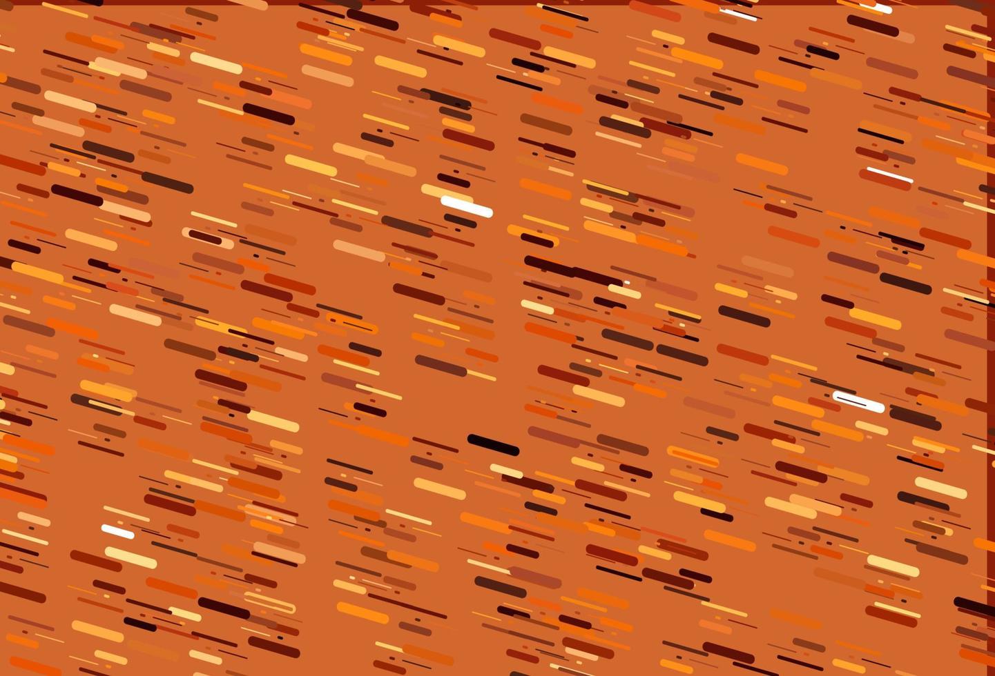 texture vecteur orange clair avec des lignes colorées.