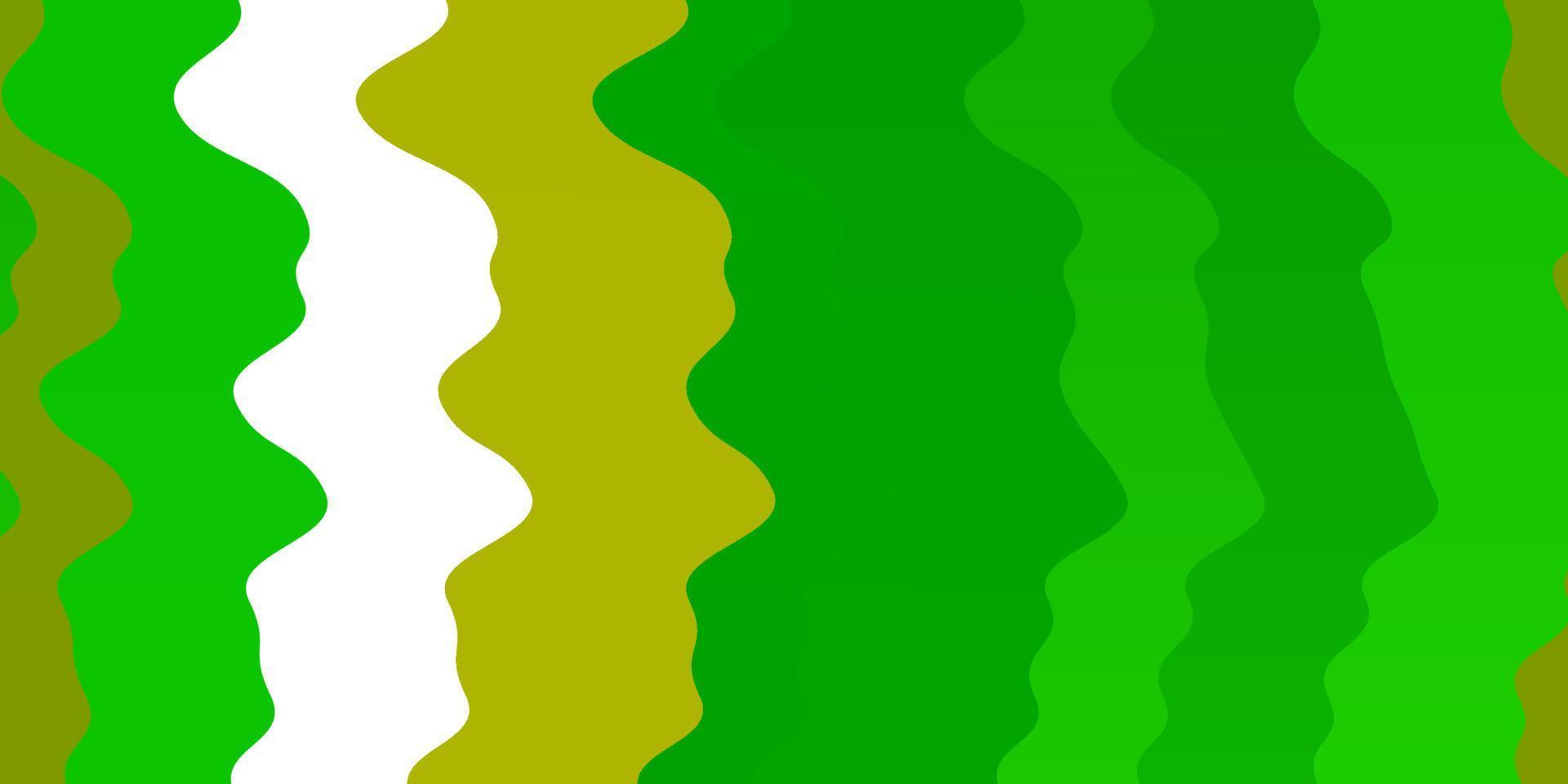 modèle vectoriel vert clair, jaune avec des courbes.