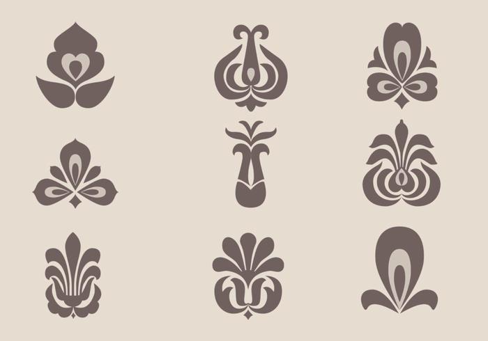 Pack Vector Vector Floral