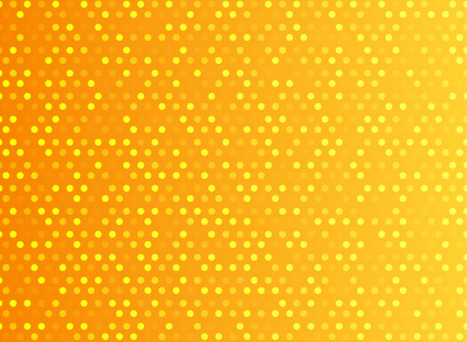 Technologie abstraite numérique. Motif orange points. vecteur