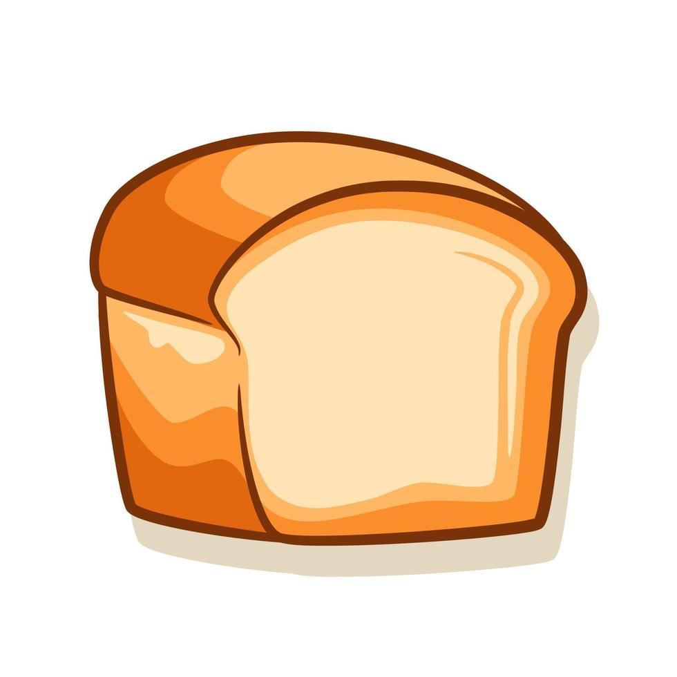 pain dessiné à la main et illustration vectorielle de boulangerie vecteur