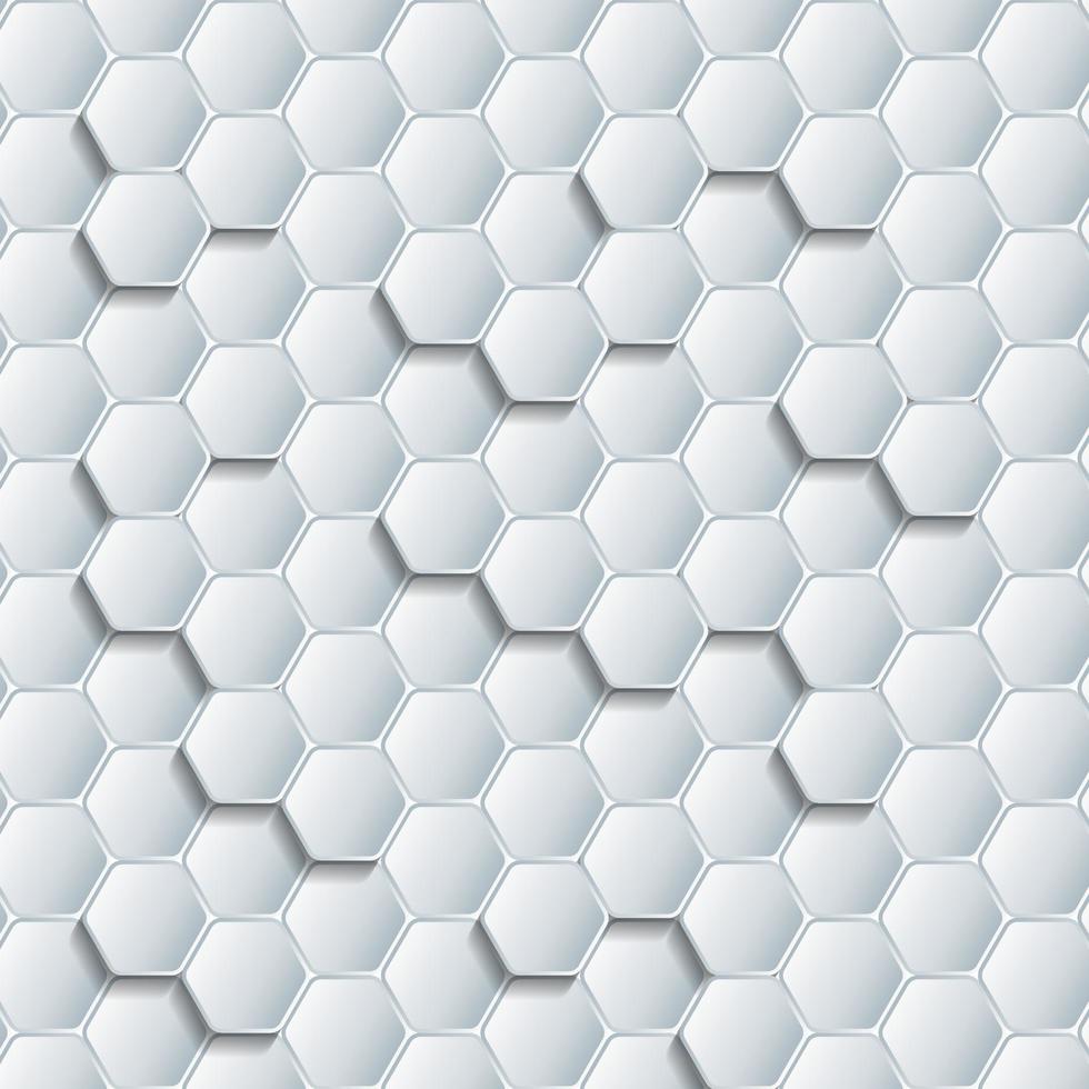 fond abstrait forme géométrique hexagonale vecteur