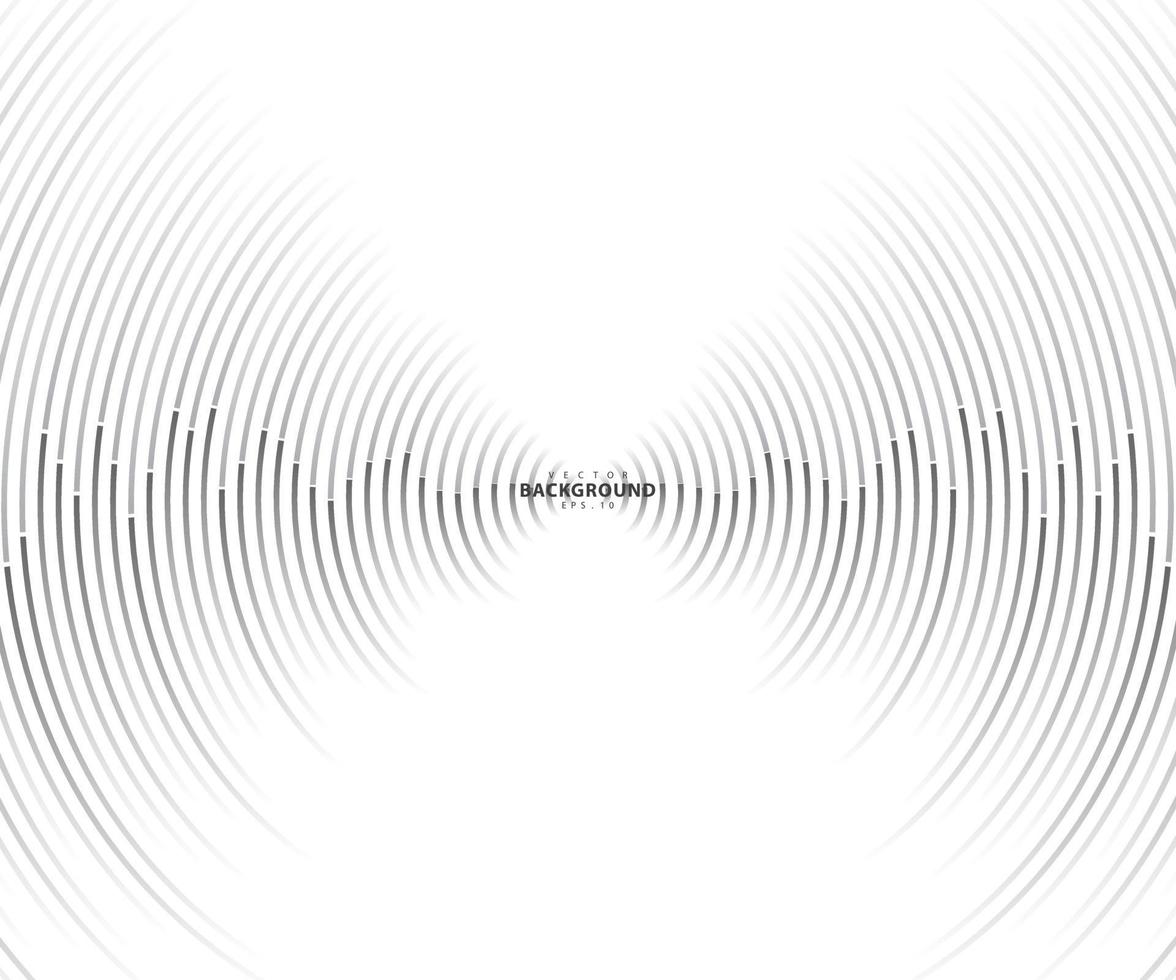 fond de cercle concentrique. motif de ligne de cercle. vecteur